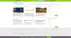 Desktop Screenshot of advancedplasmapower.com